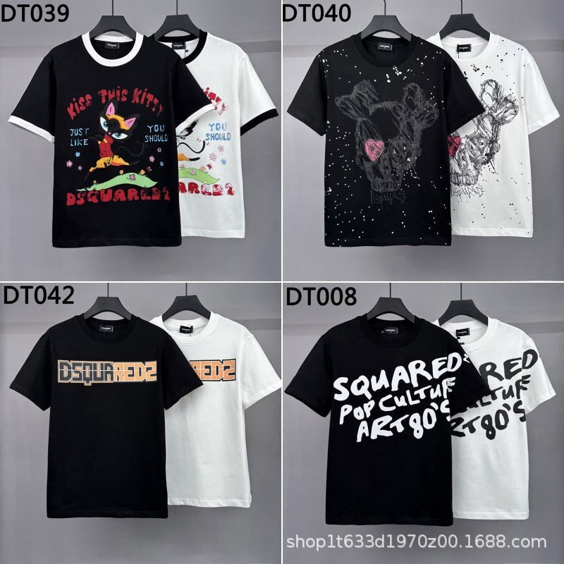 Dsquared2 T-Shirt Tide Letter Print NextBlock