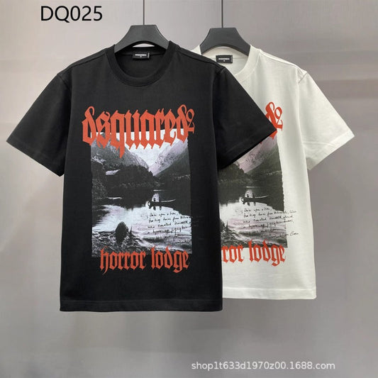Dsquared2 T-Shirt Landscape Print NextBlock
