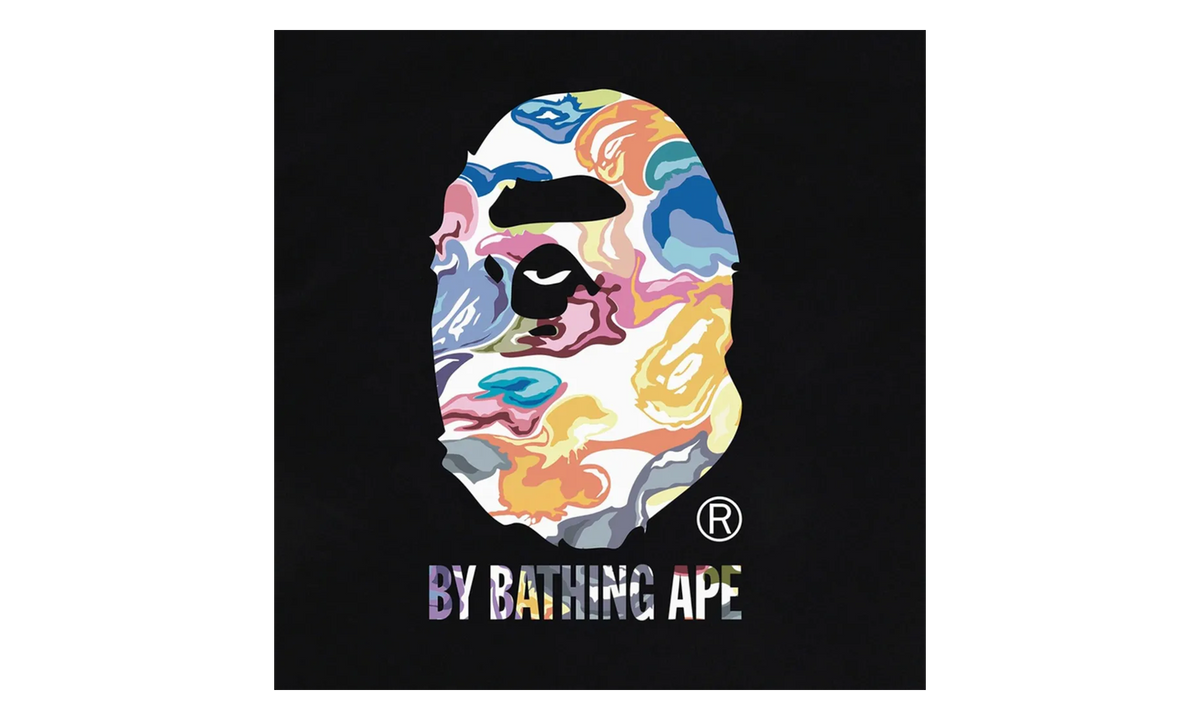 BAPE Art Camo By Bathing Ape Tee Black 1L80 110 036 BLK