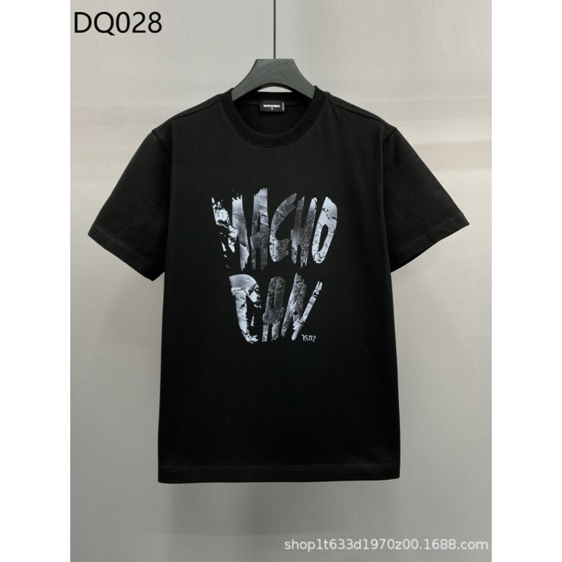 Dsquared2 T-Shirt DQ028 Printed Trendy Crew Neck NextBlock