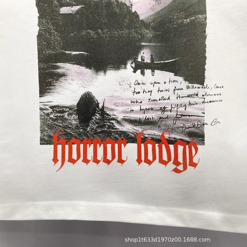 Dsquared2 T-Shirt Landscape Print NextBlock