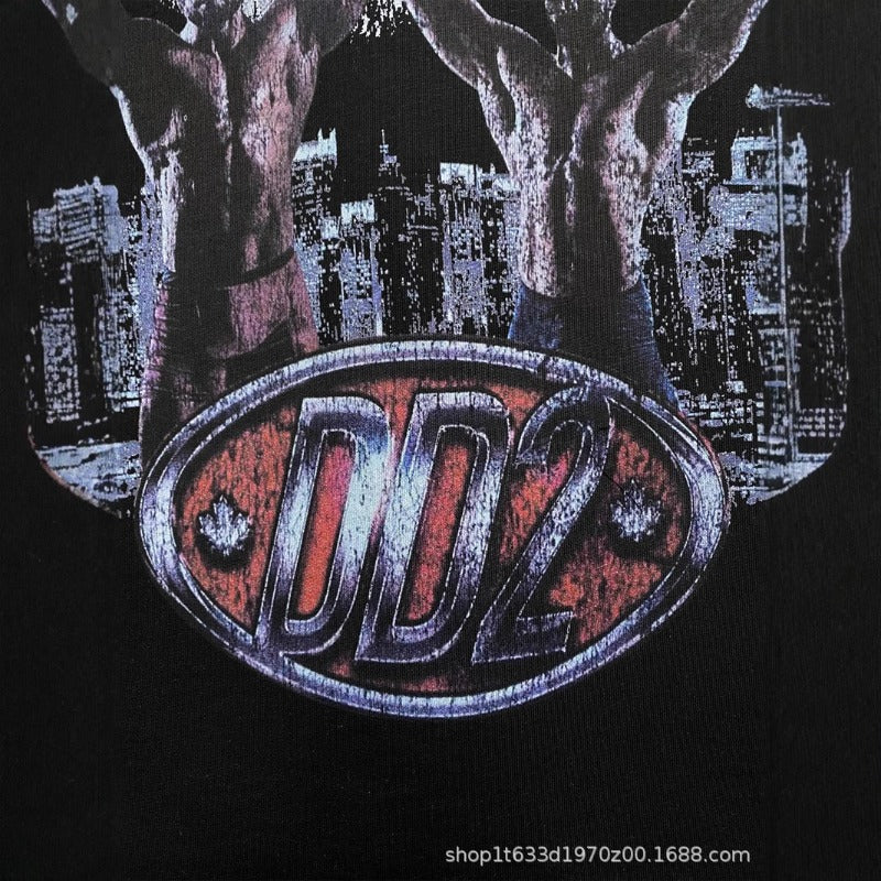 Dsquared2 T-Shirt Rock Style Print NextBlock