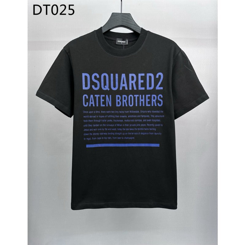 Dsquared2 T-Shirt Crew Neck Cotton Bottom Shirt NextBlock