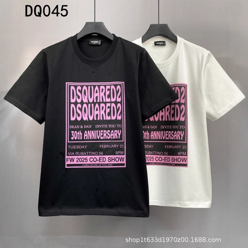 Dsquared2 T-Shirt Letter Print Base NextBlock