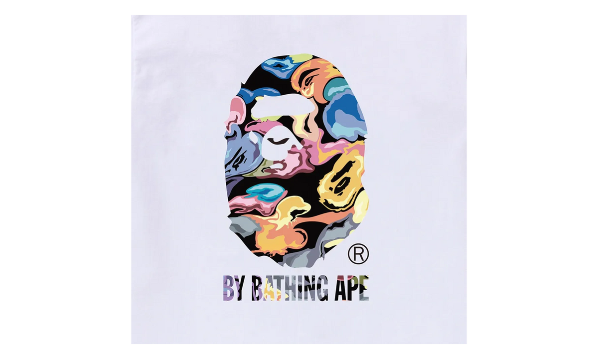 BAPE Art Camo By Bathing Ape Tee White 1L80 110 036 WHT