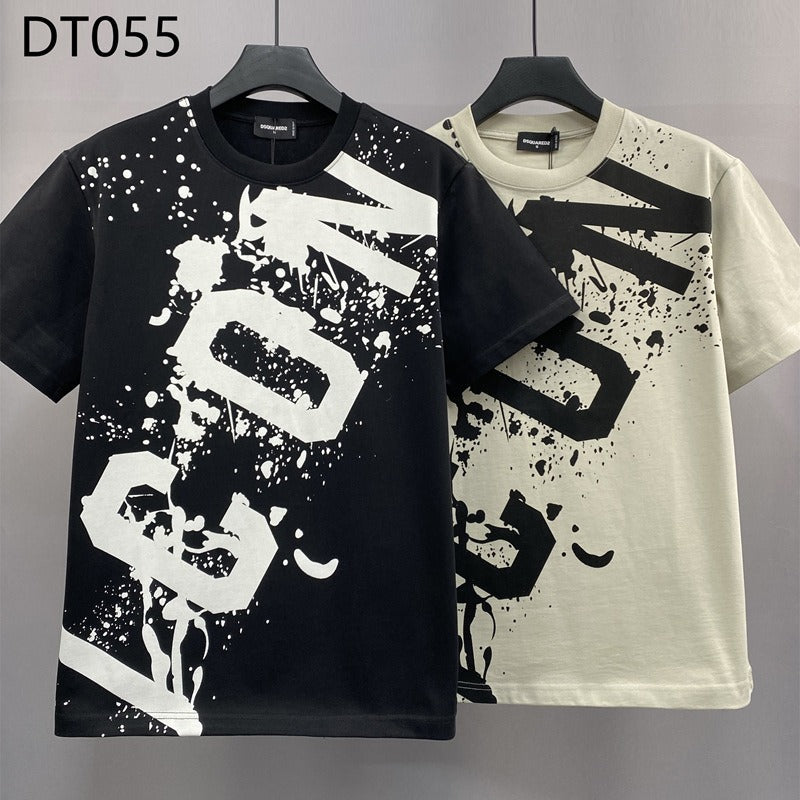 Dsquared2 T-Shirt Graffiti Icon Printing NextBlock