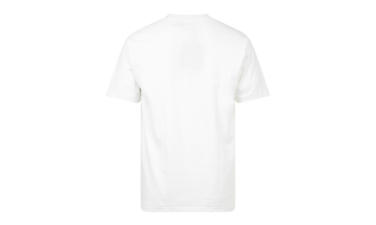 BAPE Glass Beads College Tee White 0ZXTEM110059DWHX