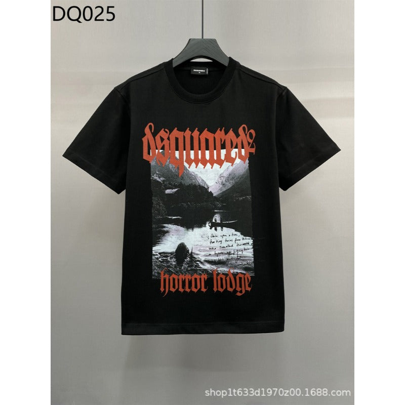 Dsquared2 T-Shirt Landscape Print NextBlock