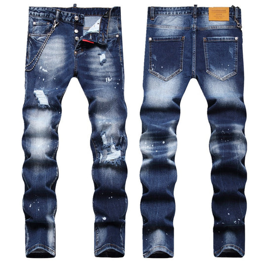 Dsquared2 Jeans Ripped Stretch Jeans NextBlock