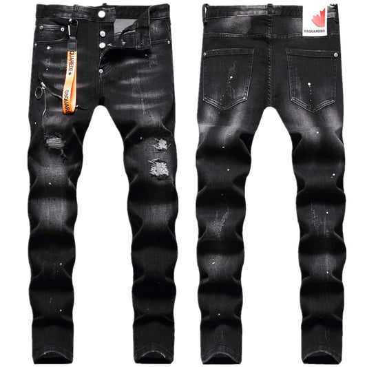 Dsquared2 Jeans Ripped Stretch Jeans NextBlock