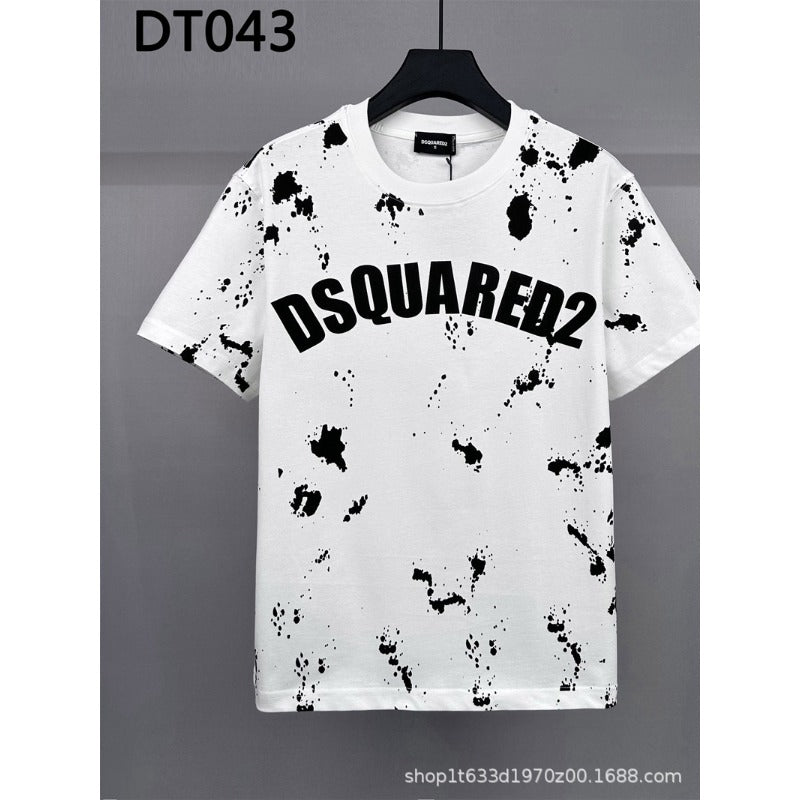 The Dsquared2 T-Shirt is fully printed with the new dragon pattern NextBlock