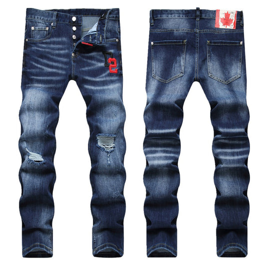 Dsquared2 Jeans Ripped Stretch Jeans NextBlock