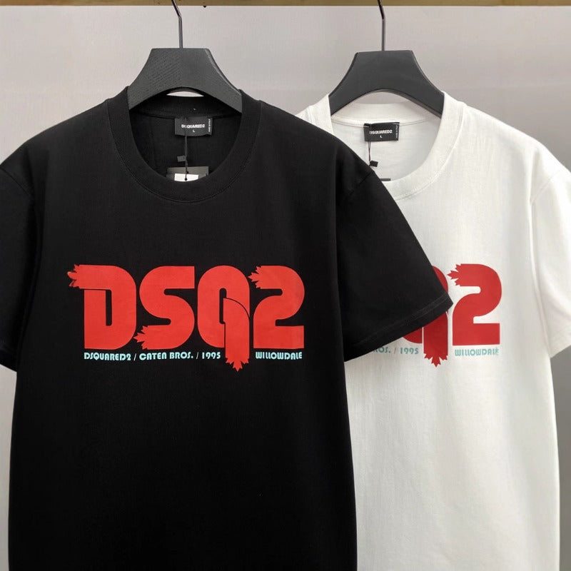 Dsquared2 T-Shirt Trendy Crew Neck Bottom Shirt NextBlock