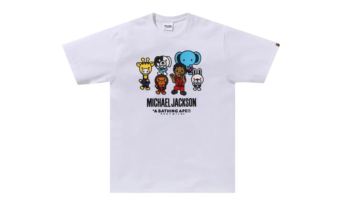 BAPE MICHAEL JACKSON SHIRT White BAPE031