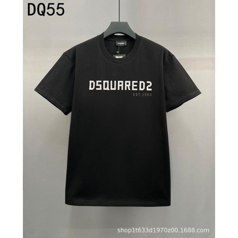 Dsquared2 T-Shirt Letter Printing Trend Brand NextBlock