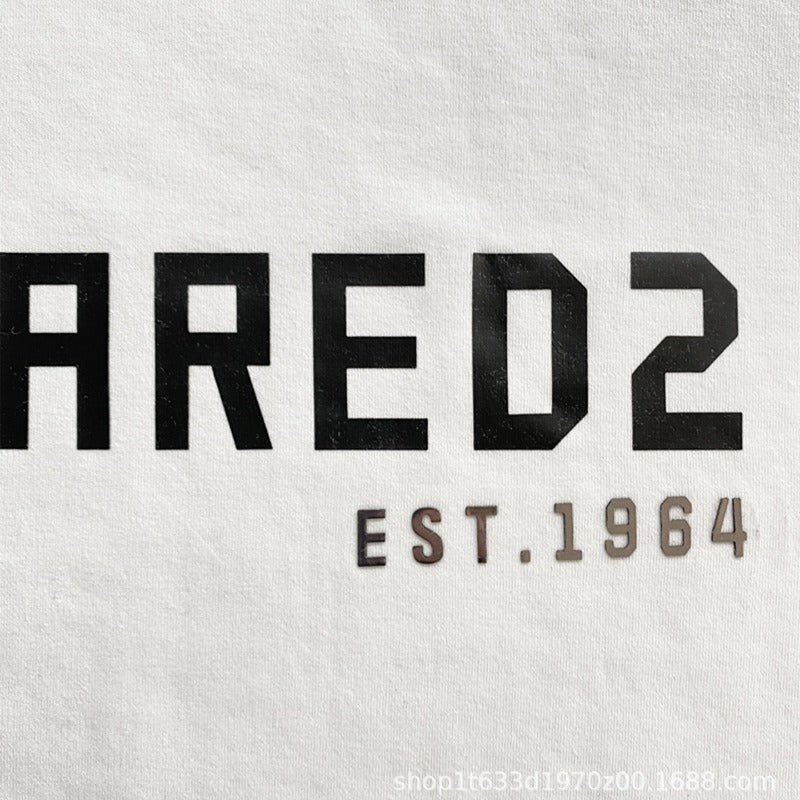 Dsquared2 T-Shirt Letter Printing Trend Brand NextBlock