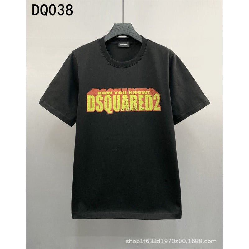 Dsquared2 T-Shirt Color Letter Trend Brand NextBlock