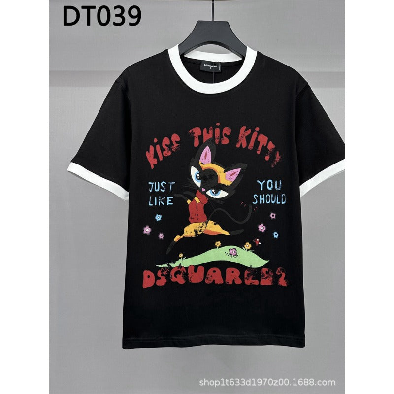 Dsquared2 T-Shirt Tide Letter Print NextBlock