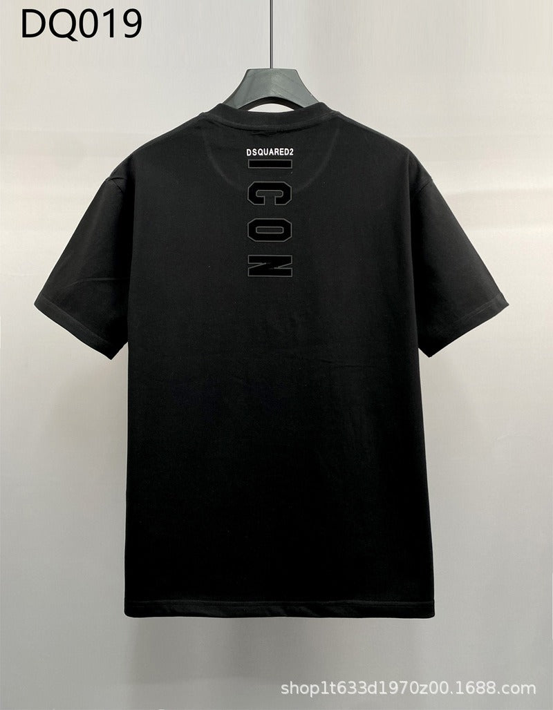 Dsquared2 Loose Letter Print Short Sleeve NextBlock
