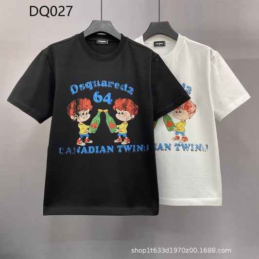 Dsquared2 T-Shirt Color Cartoon Print NextBlock