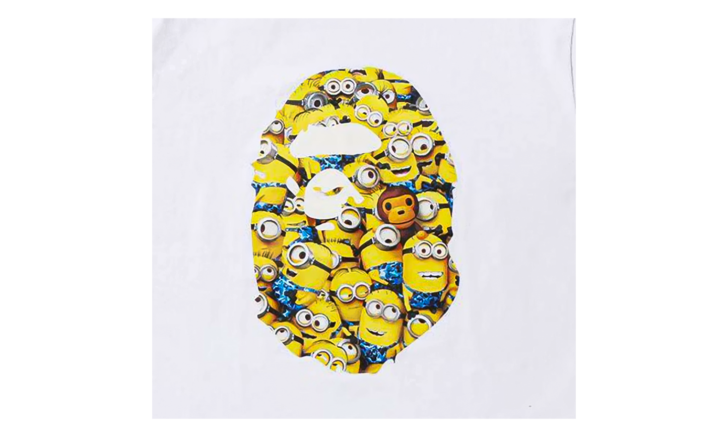 BAPE MINIONS SHIRT White BAPE033