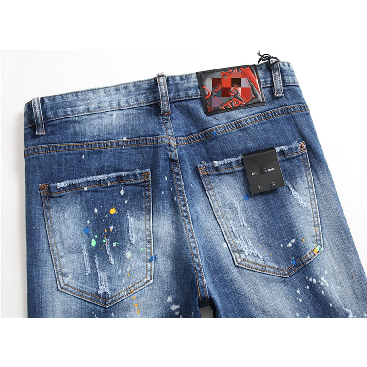 Dsquared2 Jeans Ripped Stretch Jeans NextBlock