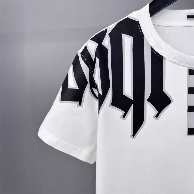 Dsquared2 T-Shirt Summer European and American Trend Crew Neck Bottom Shirt NextBlock
