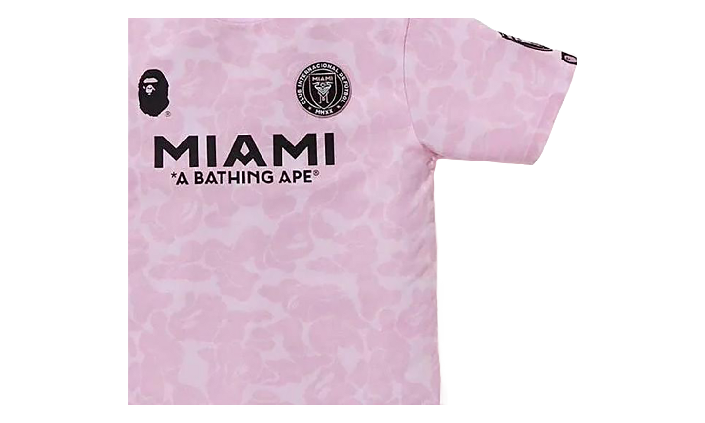 BAPE BAPE x Inter Miami CF Camo Tee Pink 1J72 109 902 PINK