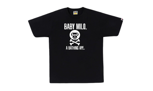 BAPE Baby Milo Crossbone Tee Mens Style : Bape-bmcbt BLACK BAPE BMCBT