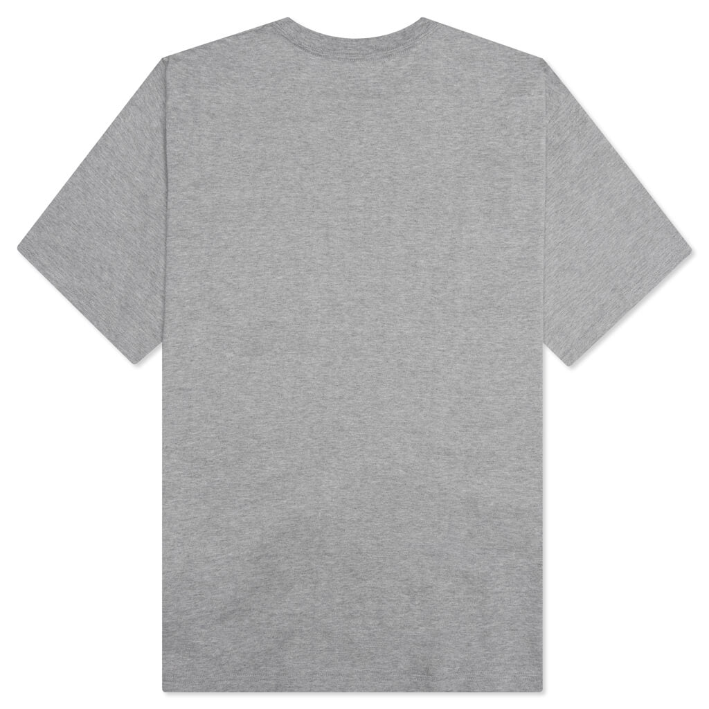 A BATHING APE ABC Camo College Pocket Relaxed Tee - Grey