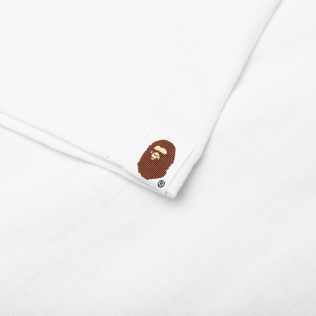 A BATHING APE Ape Head 1993 Tee - White