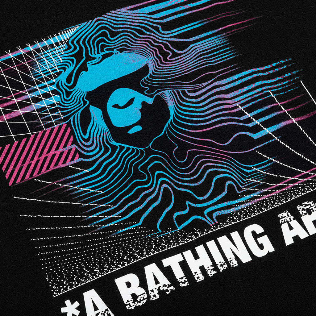 A BATHING APE Aero Tee - Black