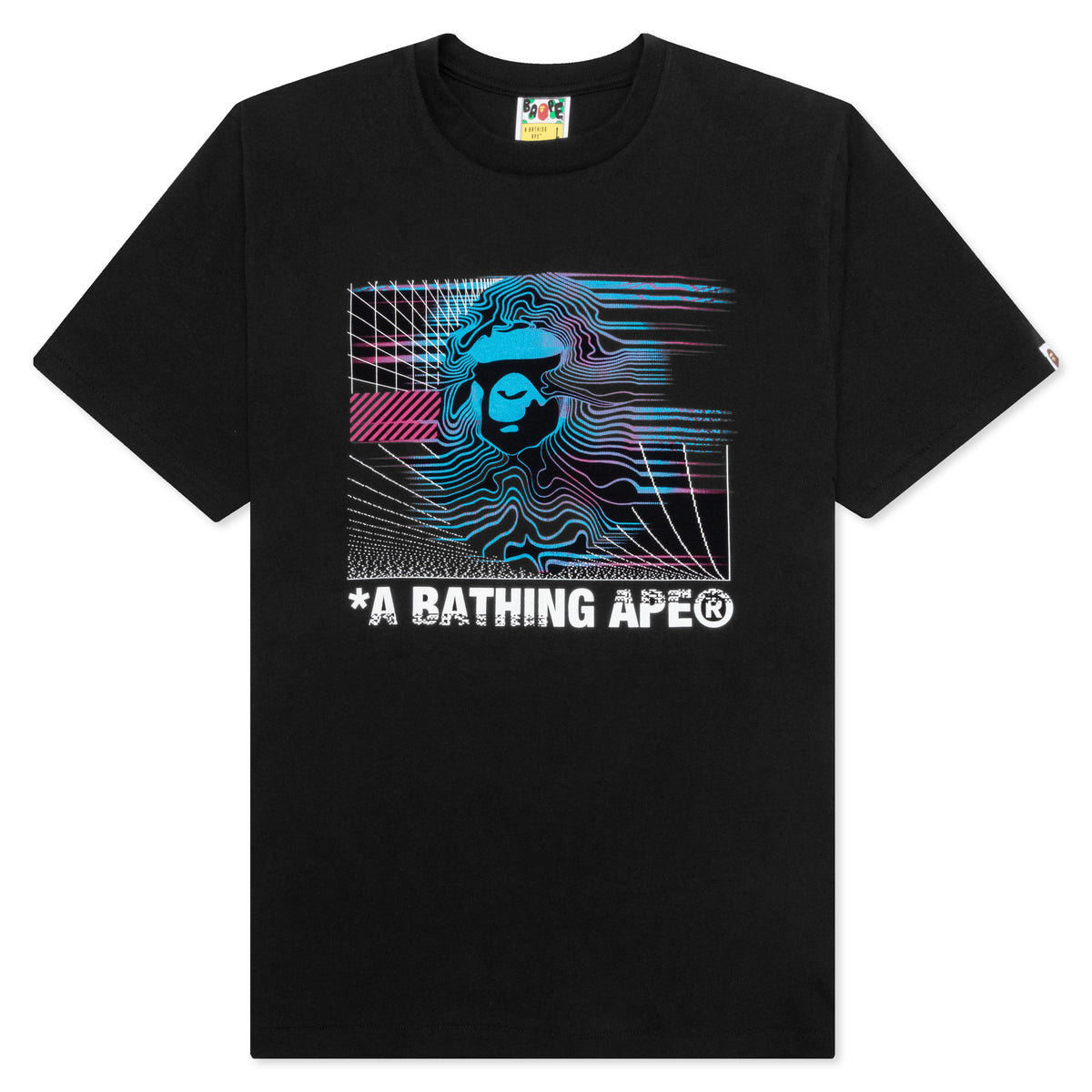A BATHING APE Aero Tee - Black
