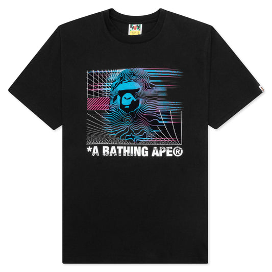 A BATHING APE Aero Tee - Black