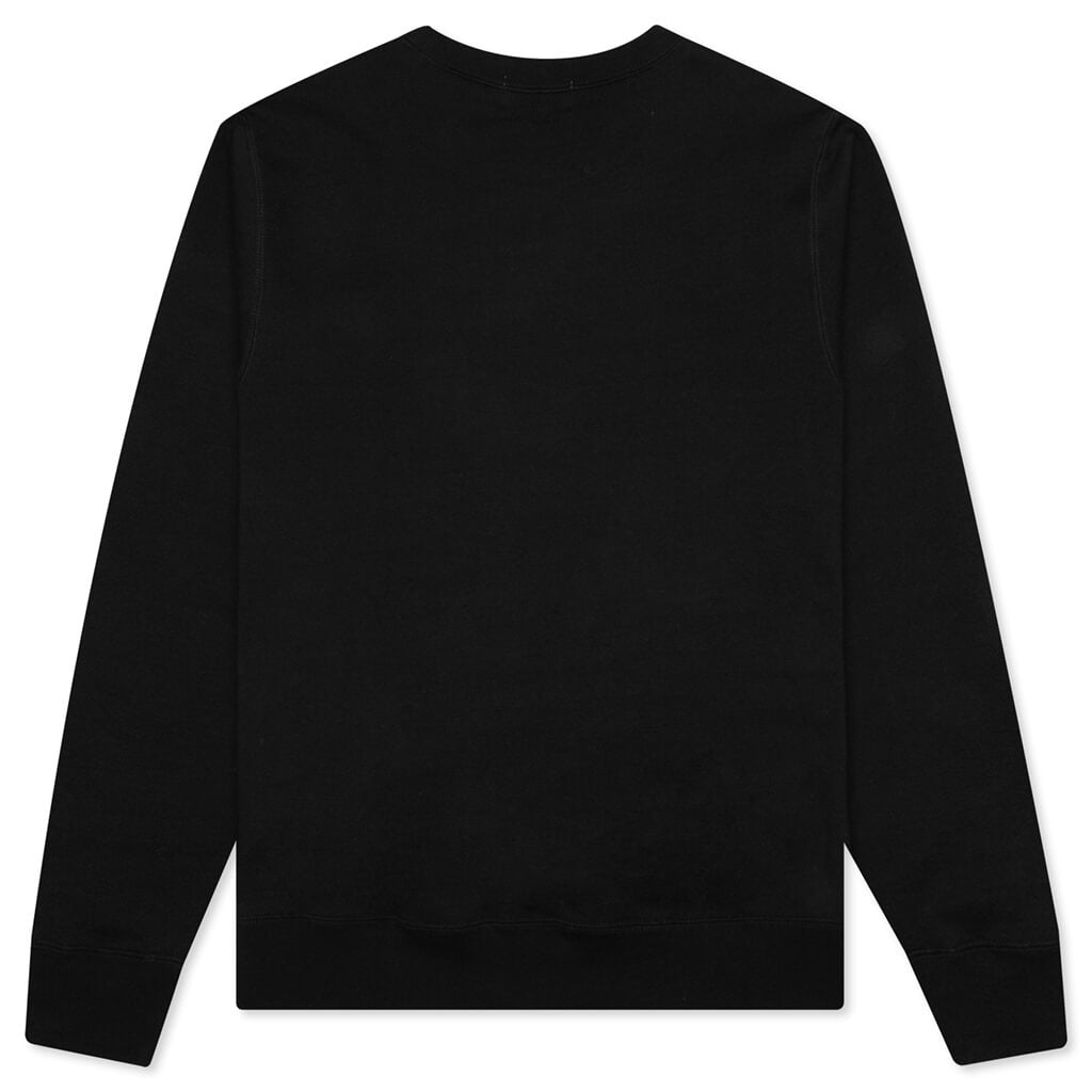 A BATHING APE Bape Ape Head Crewneck - Black