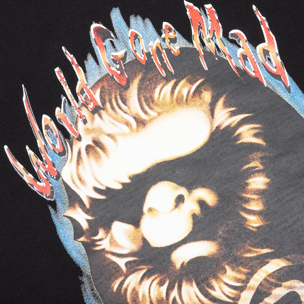 A BATHING APE Bape Ape Head Crewneck - Black