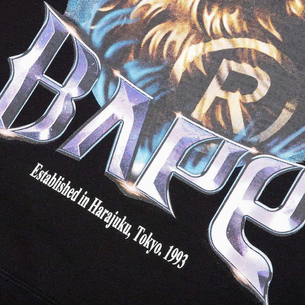 A BATHING APE Bape Ape Head Crewneck - Black