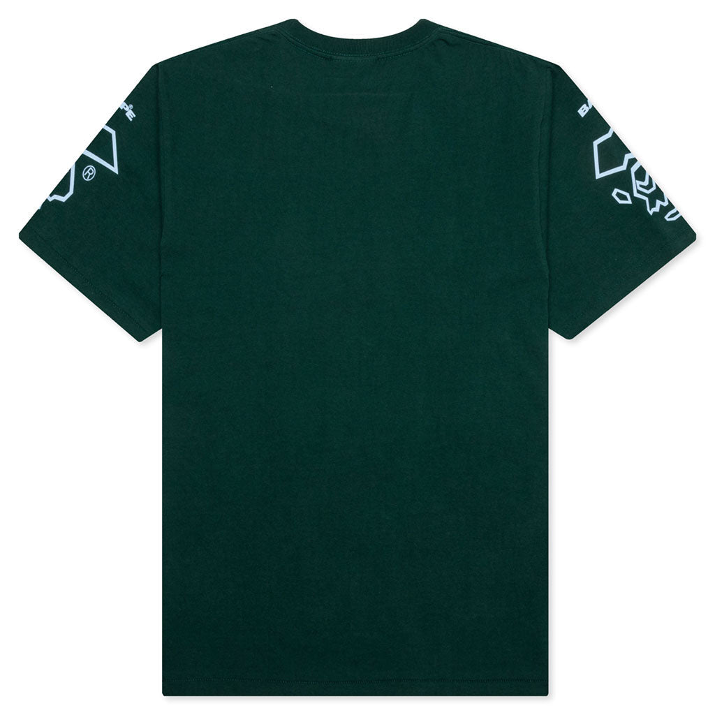 A BATHING APE Bape Football Tee - Green