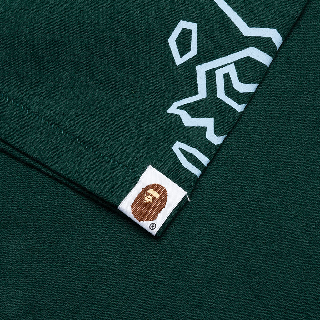 A BATHING APE Bape Football Tee - Green