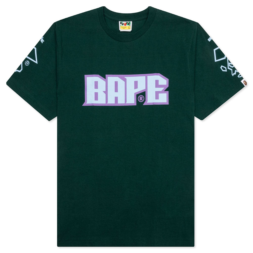 A BATHING APE Bape Football Tee - Green