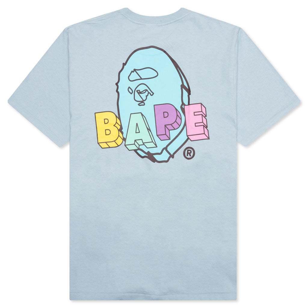 A BATHING APE Bape Popsicle Tee  - Blue