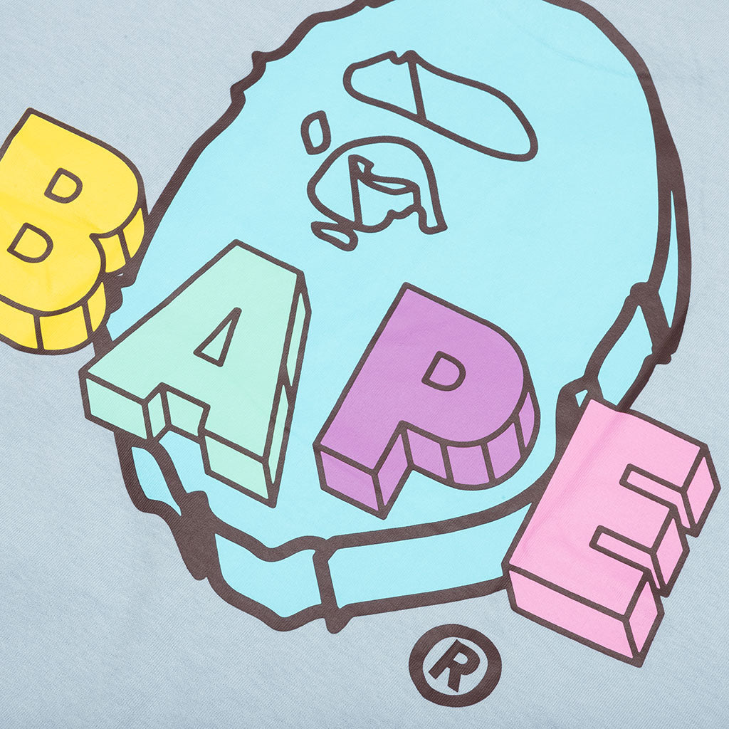 A BATHING APE Bape Popsicle Tee  - Blue