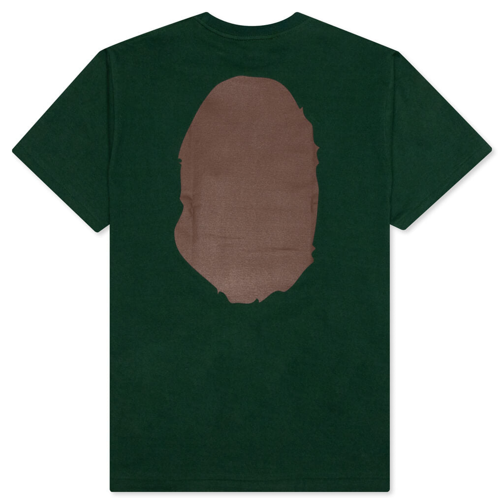 A BATHING APE Big Ape Head Tee - Green
