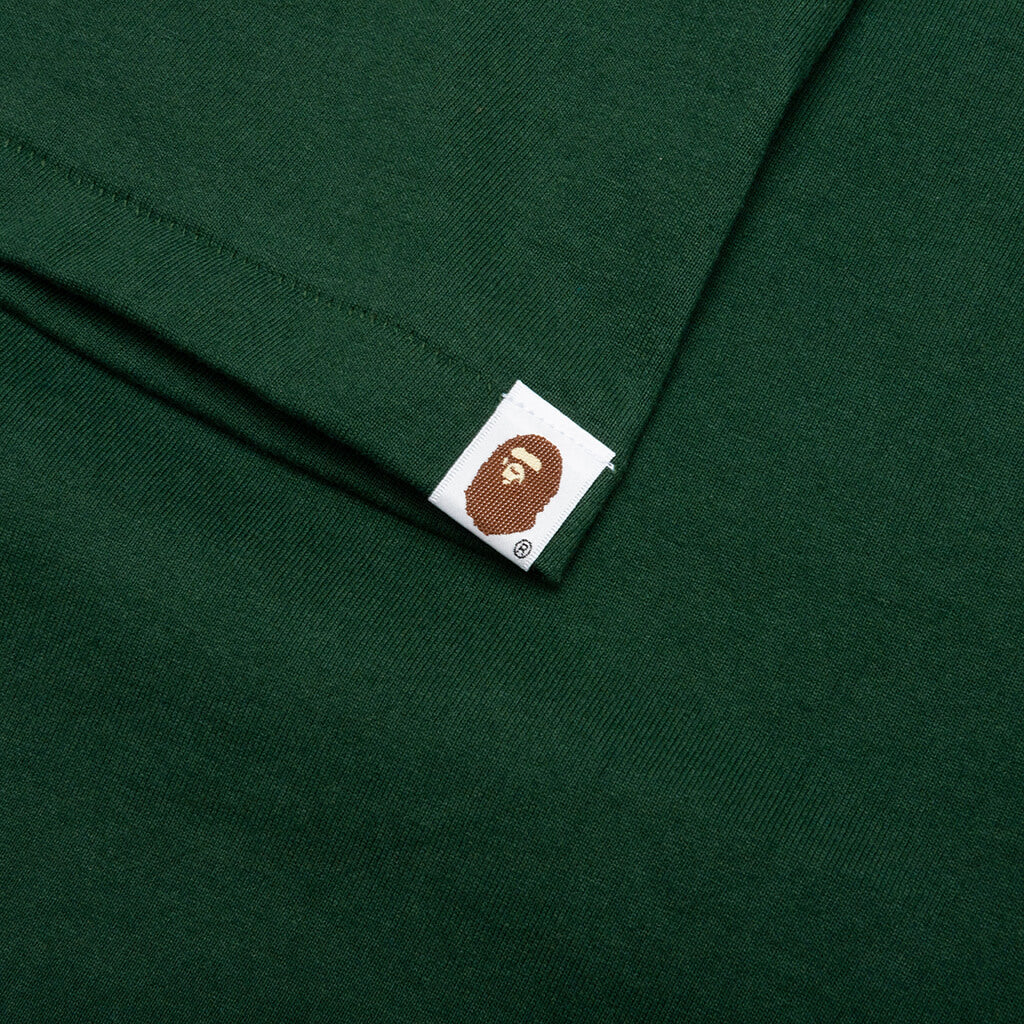 A BATHING APE Big Ape Head Tee - Green