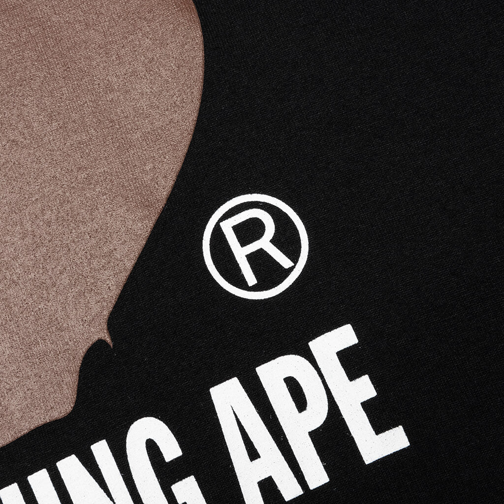 A BATHING APE By Bathing Ape Tee - Black