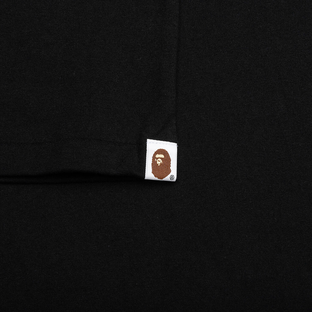 A BATHING APE By Bathing Ape Tee - Black