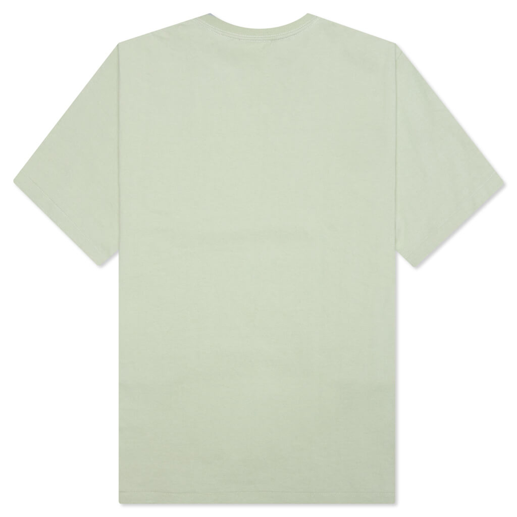 A BATHING APE Pigment Three Ape Head Tee - Green