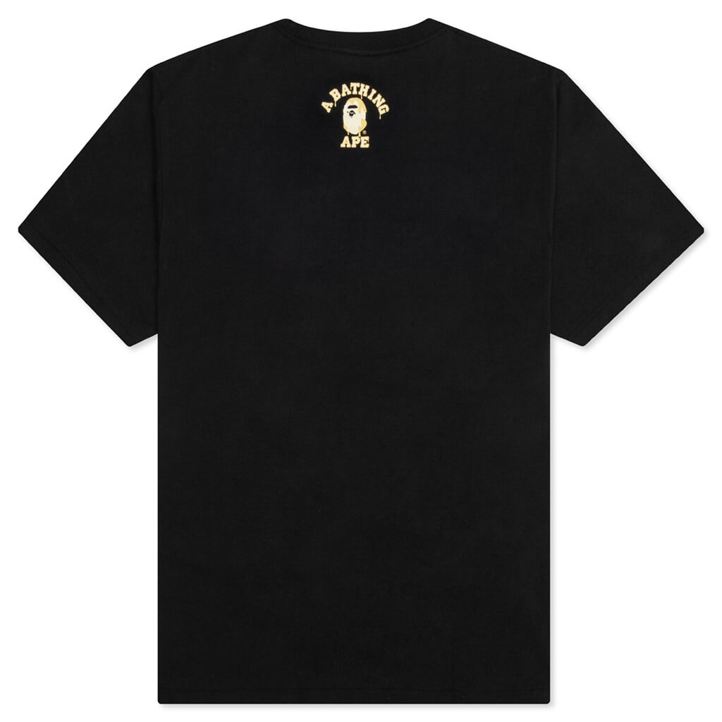 A BATHING APE Valentine Chocolate Ape Head Tee - Black