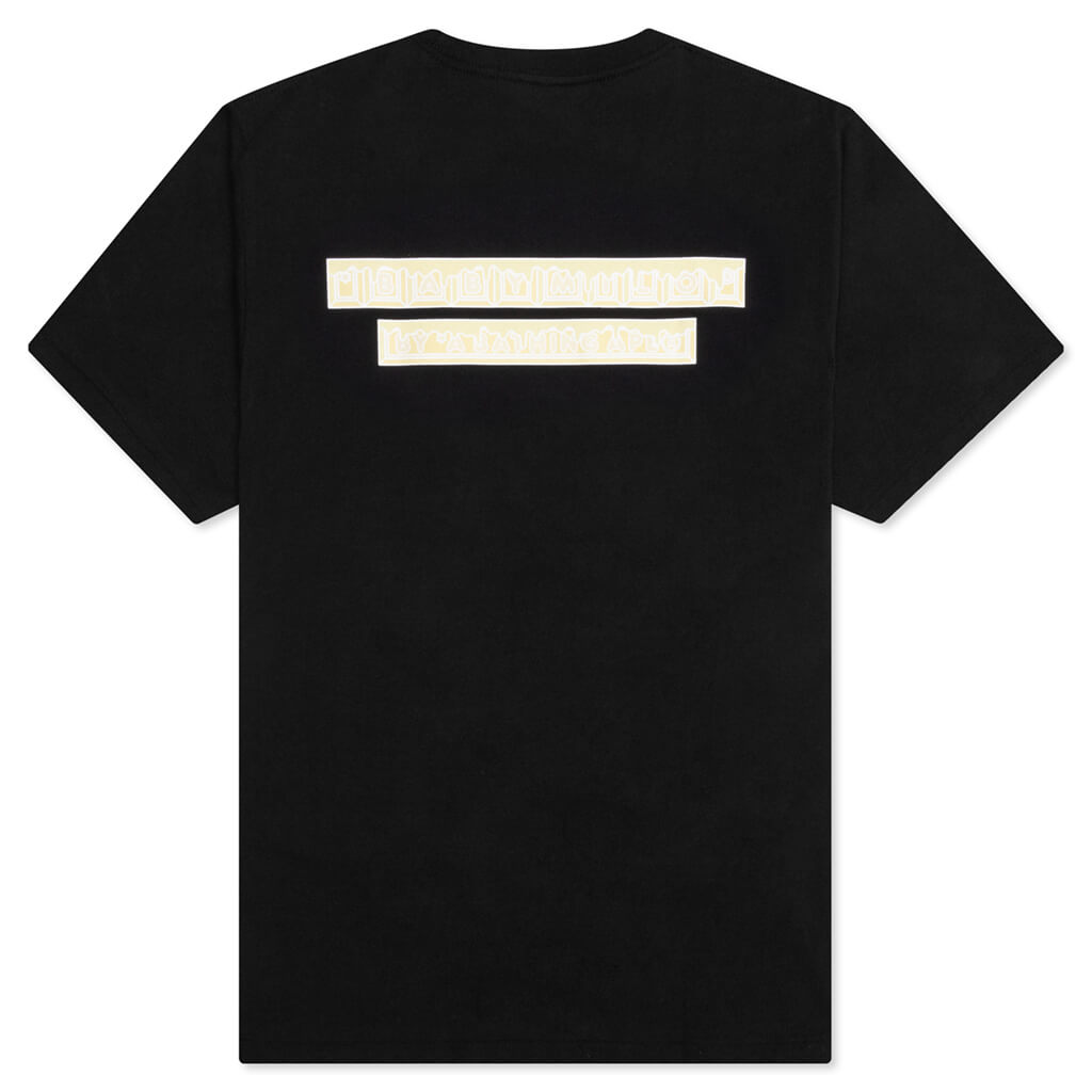 A BATHING APE Valentine Chocolate Baby Milo Tee - Black