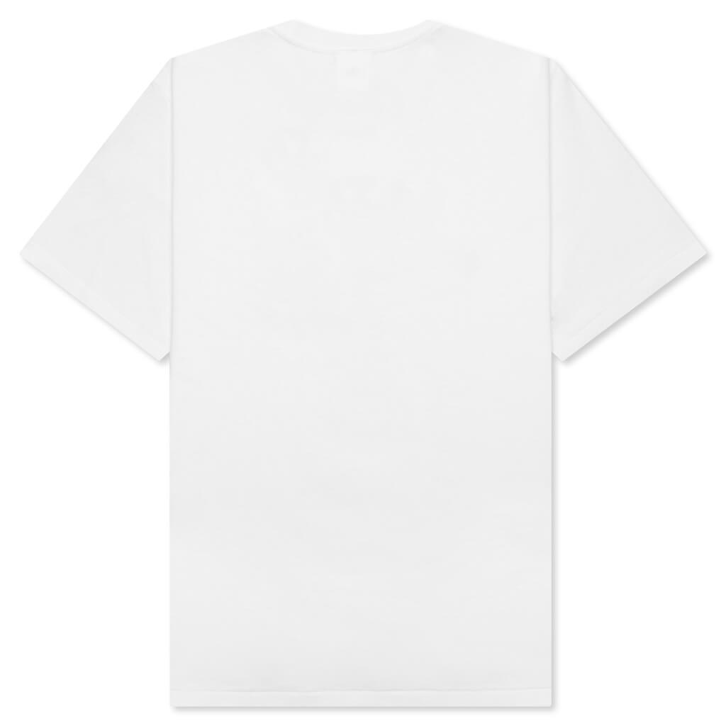 A BATHING APE ABC Camo College Tee - White/Pink